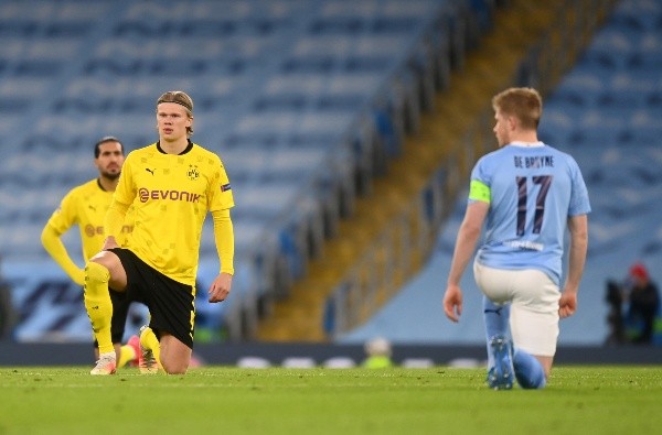 Erling Haaland v Kevin De Bruyne (Getty)