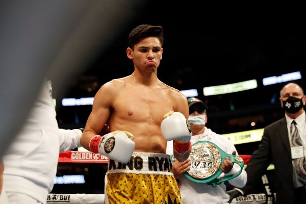 Ryan Garcia regresó contra Togboe en abril. (Foto: Getty)
