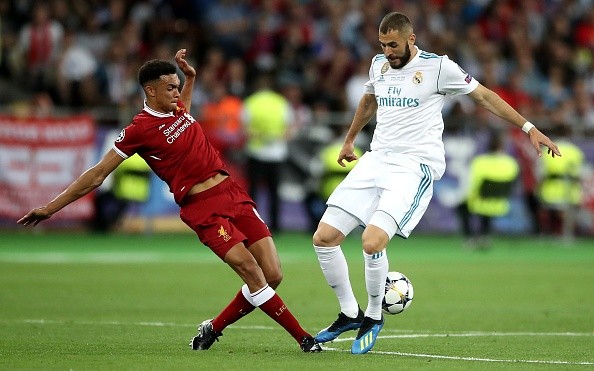 Liverpool vs Real Madrid. Getty.