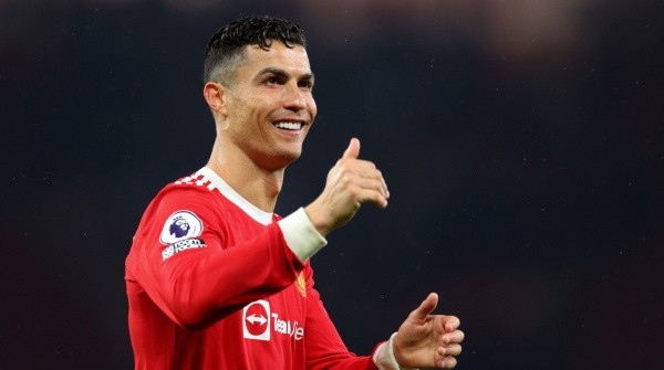Cristiano Ronaldo of Manchester United / Catherine Ivill/Getty Images