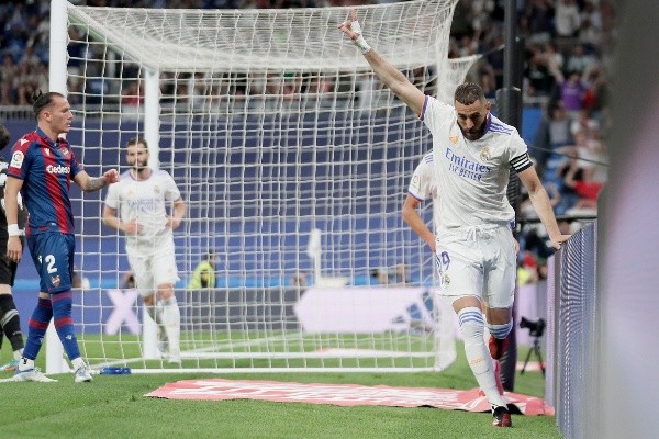 Gol número 323 de Karim Benzema en Real Madrid: Getty