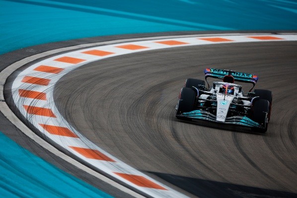 George Russell en el GP de Miami (Getty Images)