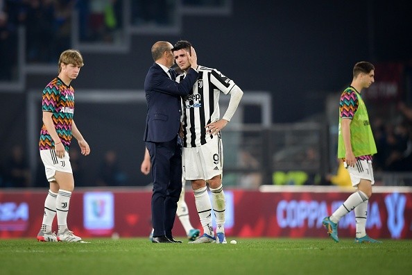 Juventus perdió la final de la Copa Italia ante Inter. Getty.