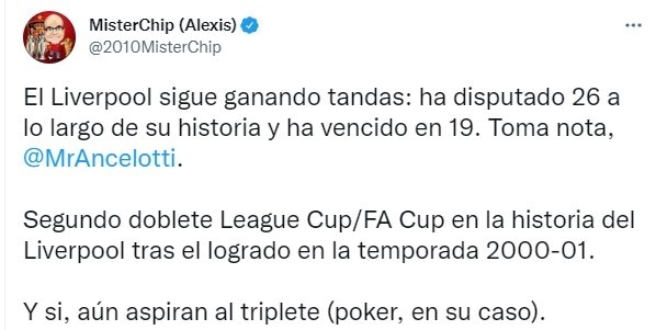 Twitter Míster Chip.