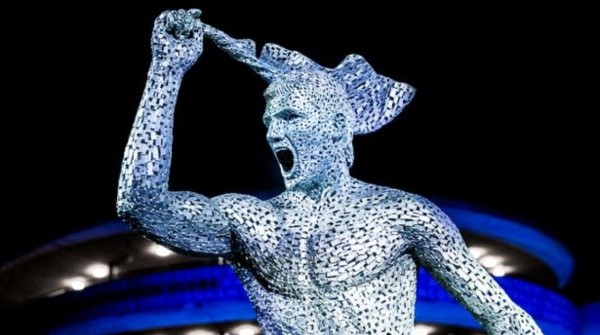 Sergio Aguero´s statue / Getty Images