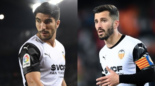 Carlos Soler y José Luis Gayà, jugadores del Valencia que interesan a Barcelona