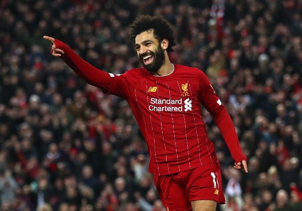 Mohamed Salah, jugador del Liverpool: Getty