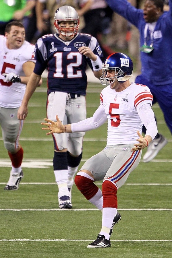 Brady during Super Bowl loss to Giants