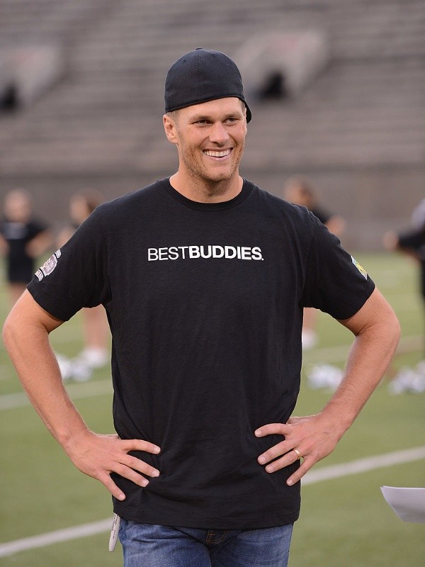Brady in 2012 during the Best Buddies Challenge