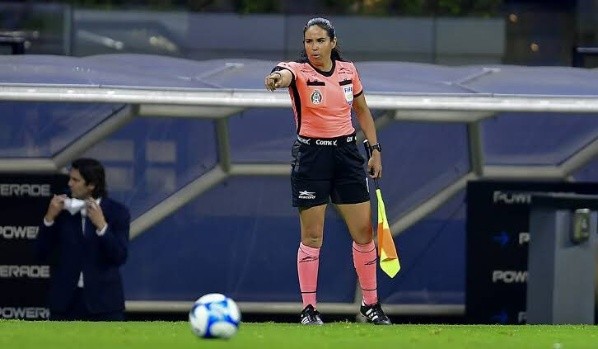 La asistente Karen Díaz Medina.