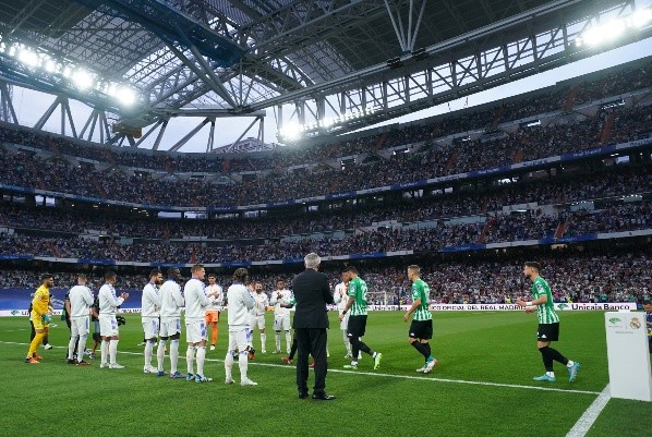 Noche de pasillos en el Bernabéu: Getty