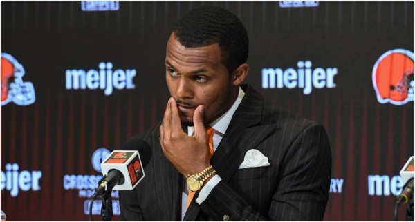 Watson now plays for the Browns