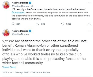 Twitter Oficial Nadine Dorries (@NadineDorries)