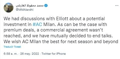 Fuente: Twitter Mohammed Al Ardhi (@MMAlardhi)