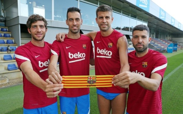 Capitanes del Barcelona: Getty