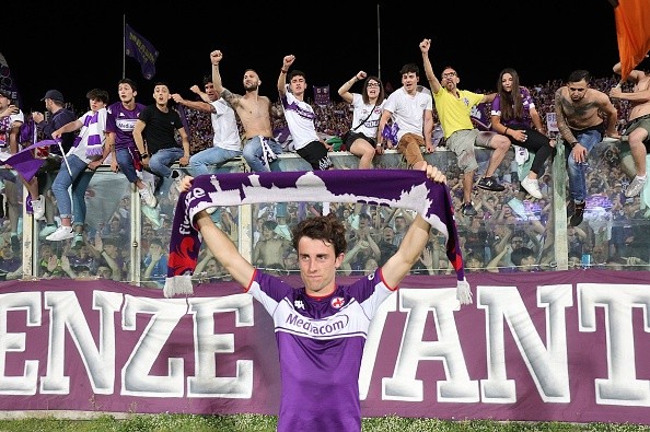 Odriozola en la Fiore. Getty.