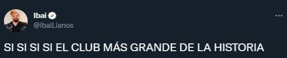 Ibai destaca a Real Madrid como el mejor club de la historia