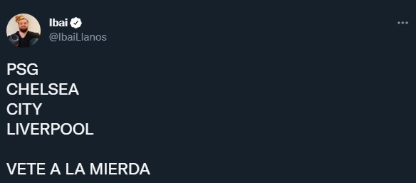 Ibai destacó a todos los grandes que eliminó Real Madrid