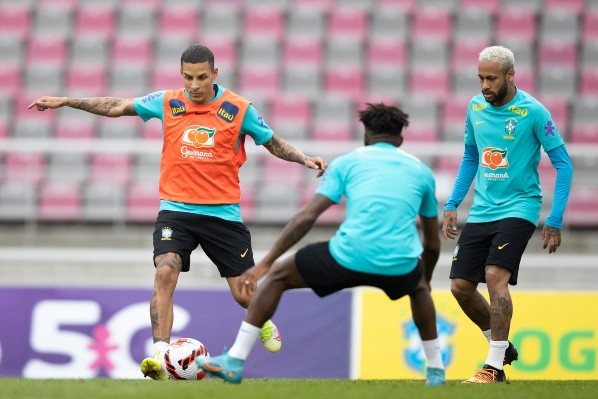 Foto: Flickr Oficial CBF/Lucas Figueiredo | Jogadores treinaram normalmente nesta 2ª