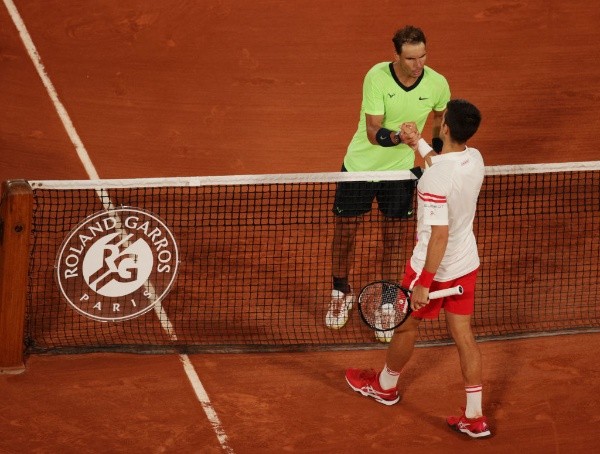 Clive Brunskill/Getty Images/ Djokovic e Nadal.