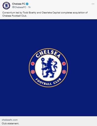 Fuente: Twitter Oficial Chelsea (@ChelseaFC)
