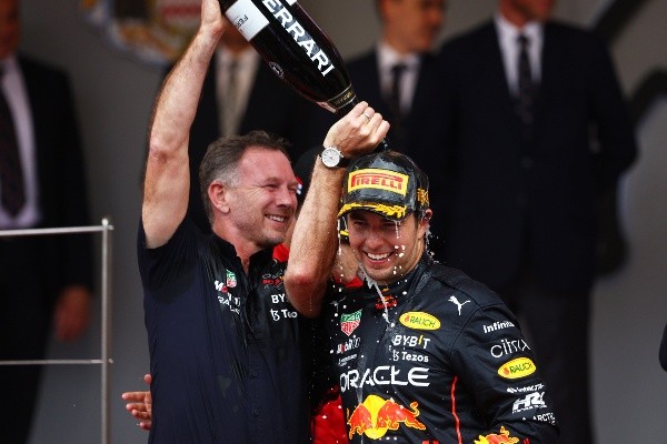 Sergio Pérez ganó el GP de Mónaco el domingo (Getty Images)