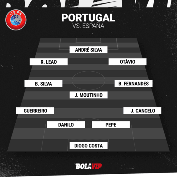Alineación confirmada de Portugal sin Cristiano Ronaldo para jugar ante España