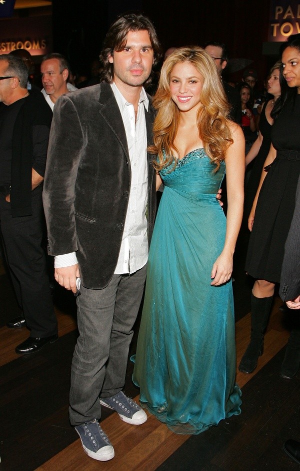 Antonio De la Rúa y Shakira. Fuente: (Getty images)