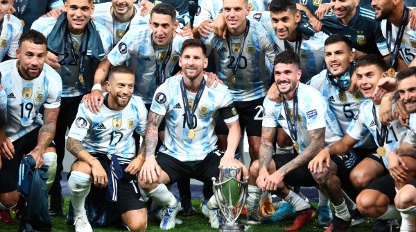 El título argentino en la Finalissima 2022