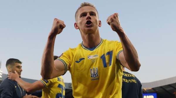 Oleksandr Zinchenko of Ukraine/ Ian MacNicol/Getty Images
