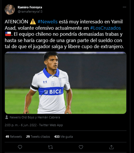 Ramiro Ferreyra Yamil Asad