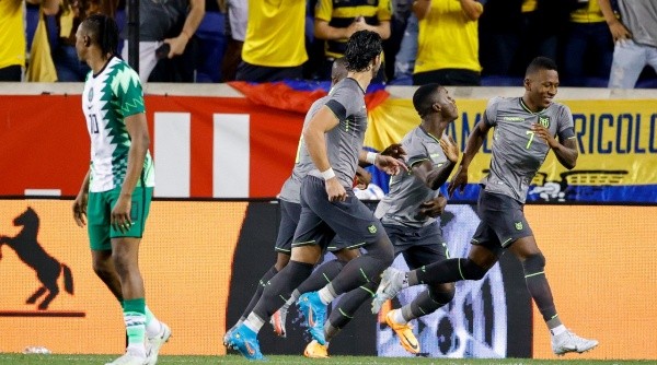 Ecuador le ganó a Nigeria en un amistoso en New Jersey
