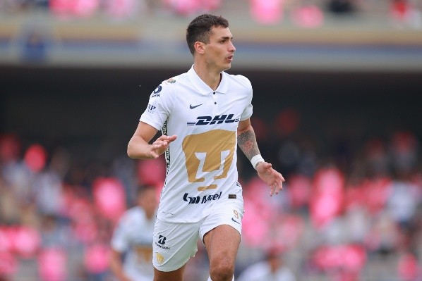 Juan Dinenno finaliza su contrato con Pumas UNAM el 31 de diciembre de 2022 (Foto: Getty Images)