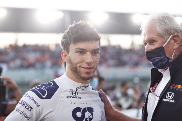 Pierre Gasly no puede darle pelea a los Red Bull, Ferrari y Mercedes (Getty Images)
