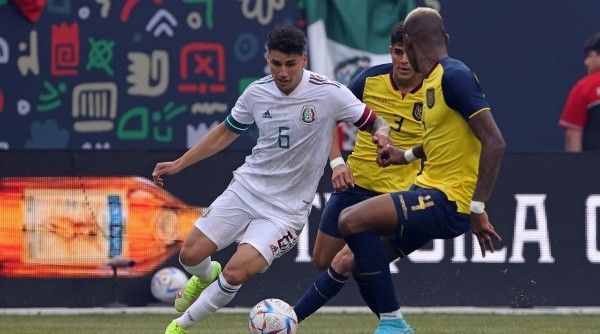 Ecuador jugó bien, pero le faltó el gol ante México (Getty)