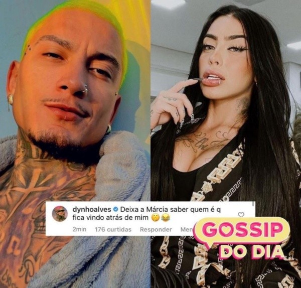 Reprodução/Instagram oficial do Gossip do Dia - Dynho comenta sobre relação com Mirella.