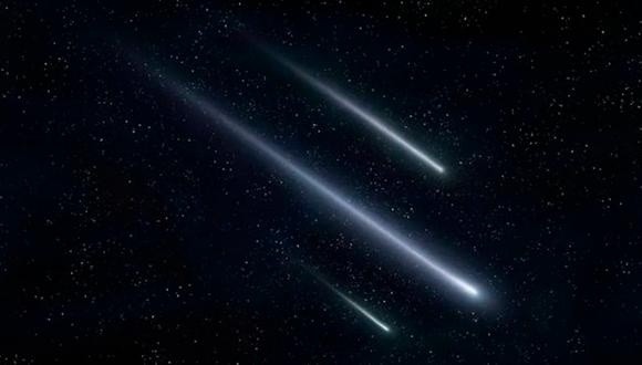 Lluvia de Ariétidas. Fuente: (Pixabay)