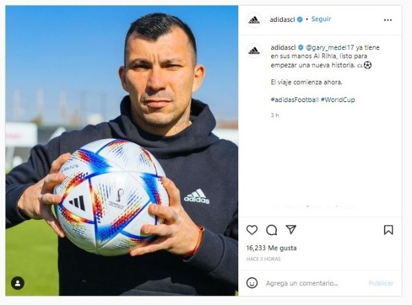 Posteo de Adidas