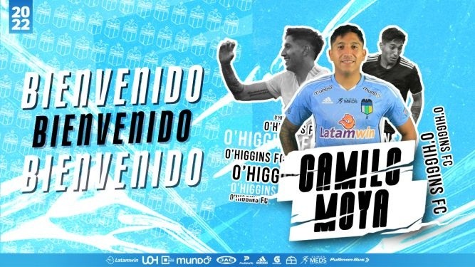 Camilo Moya oficializado en O'Higgins | Foto: O'Higgins