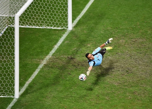 Keylor Navas en Brasil (Getty)