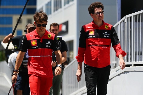La preocupación de Ferrari tras el GP de Azerbaiyán (Getty Images)