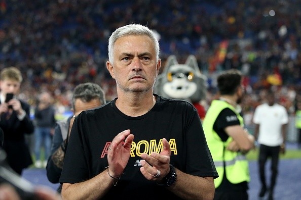 José Mourinho en Roma. Getty.