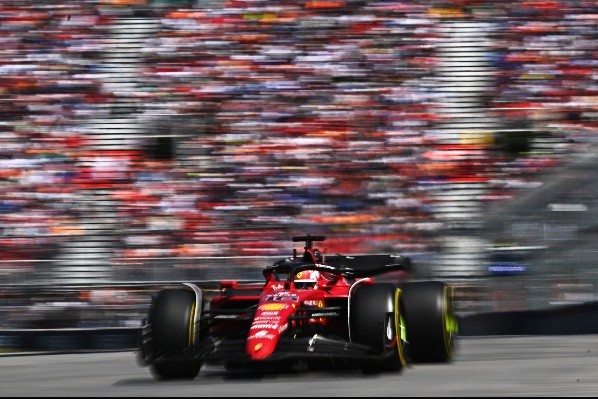 Charles Leclerc salió 5º en Canadá (Getty Images)