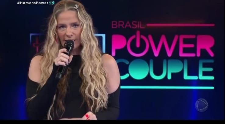 Reprodução/ RecordTV - Power Couple Brasil - Adriane Galisteu.