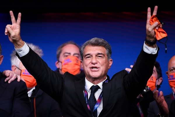 Joan Laporta: Getty 