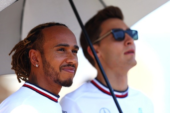 Hamilton, Russell y todo Mercedes presionaron para que intervenga la FIA (Getty Images)