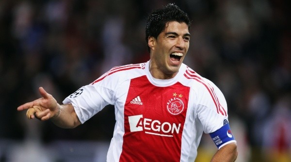Luis Suárez, capitán de Ajax en 2010