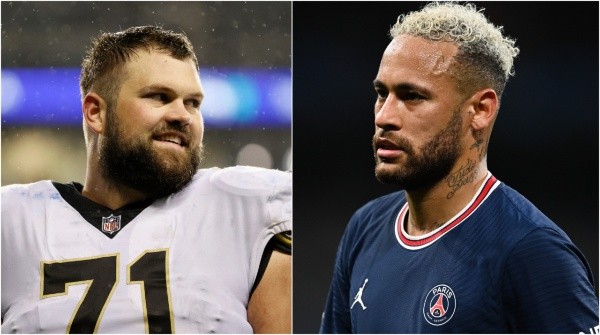 Ryan Ramczyk and Neymar / Getty Images