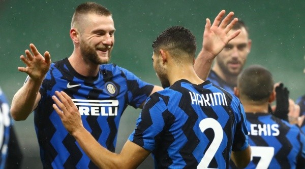 Skriniar y Hakimi fueron compañeros en Inter en la temporada 2020-21