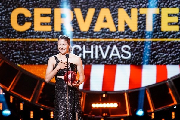 Alicia Cervantes se llevó dos premios en la gala de Liga MX (Imago 7)